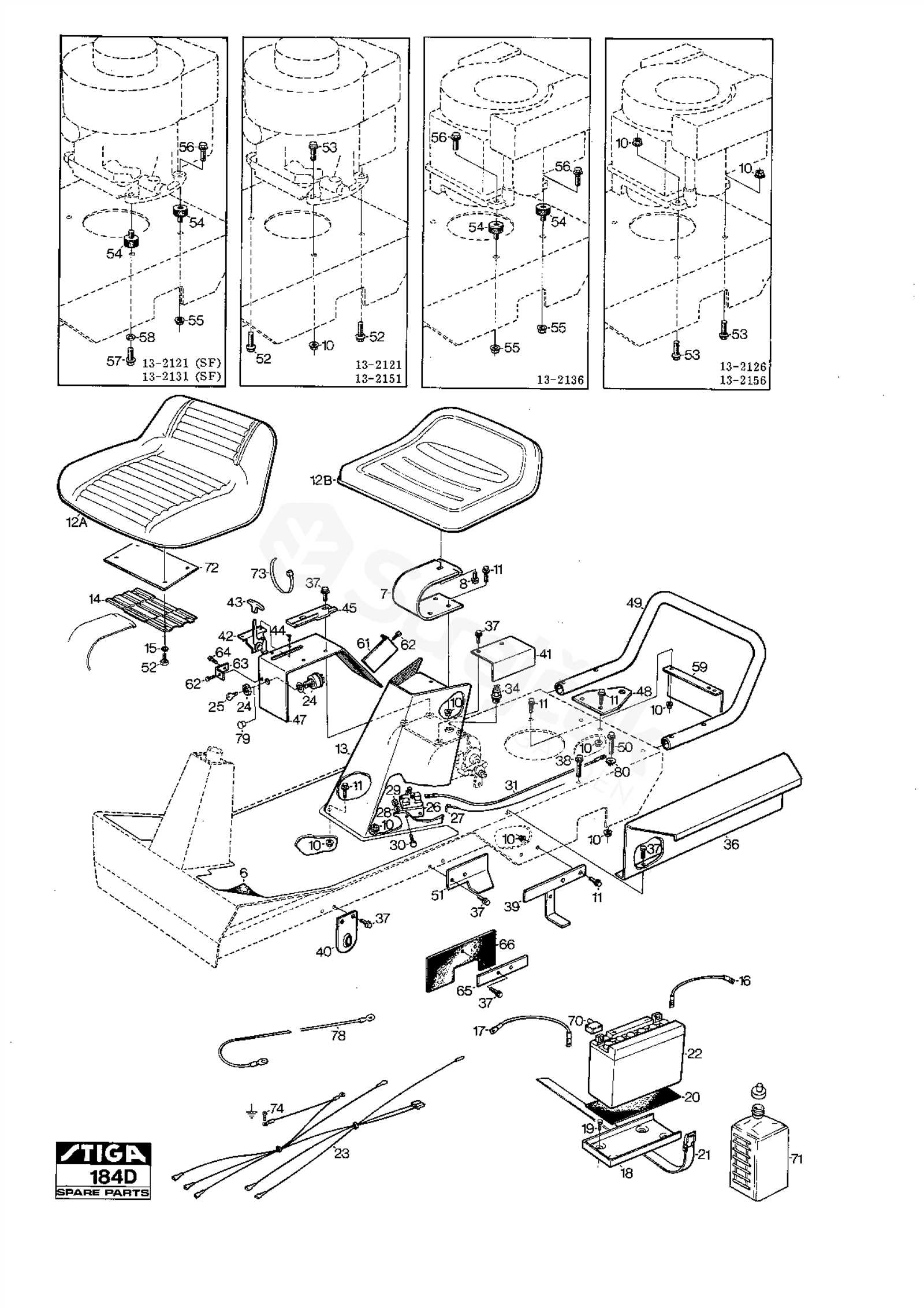 jonsered 2145 parts diagram