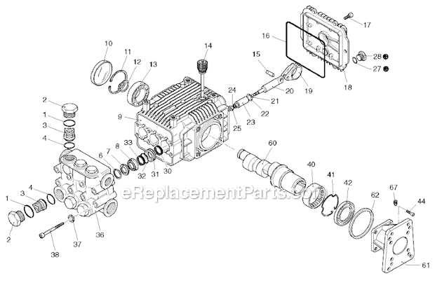 oem pressure washer pump parts diagram