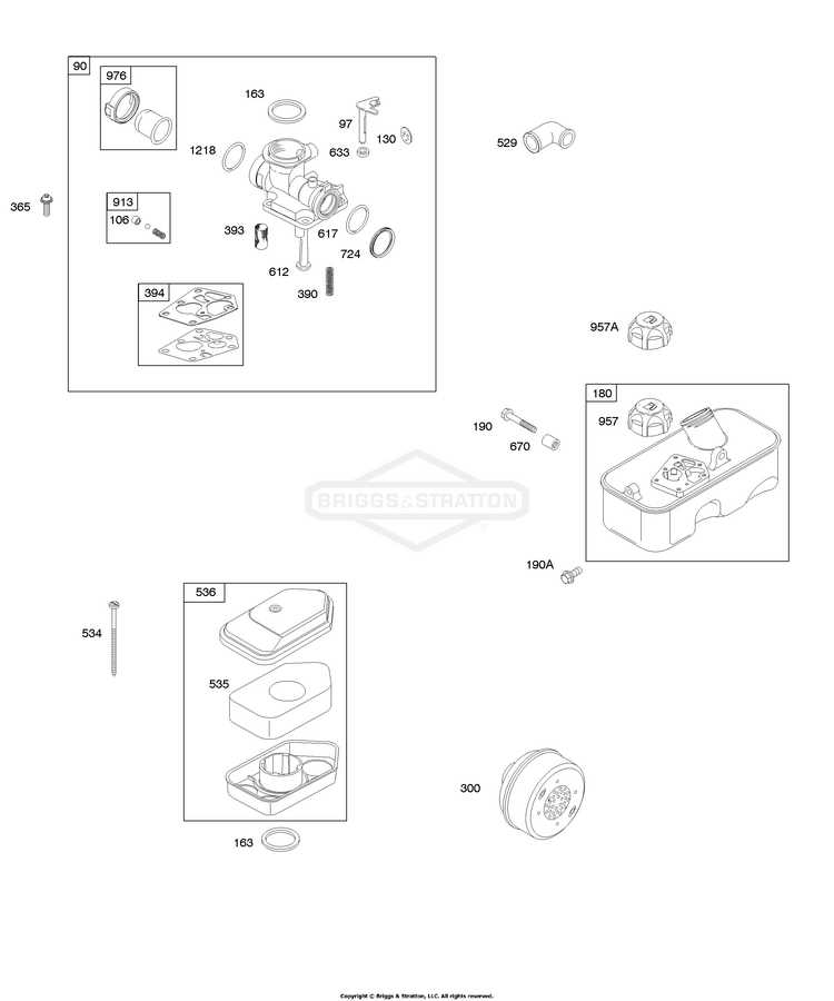 briggs and stratton 130 202 parts diagram