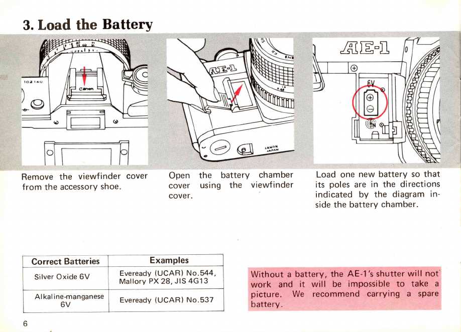 canon ae 1 parts diagram