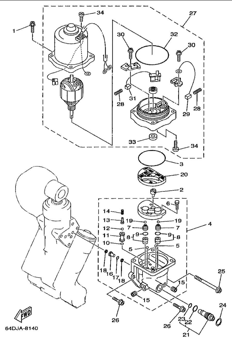 2007 mercury optimax 115 parts diagram