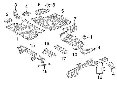 lexus rx 350 body parts diagram