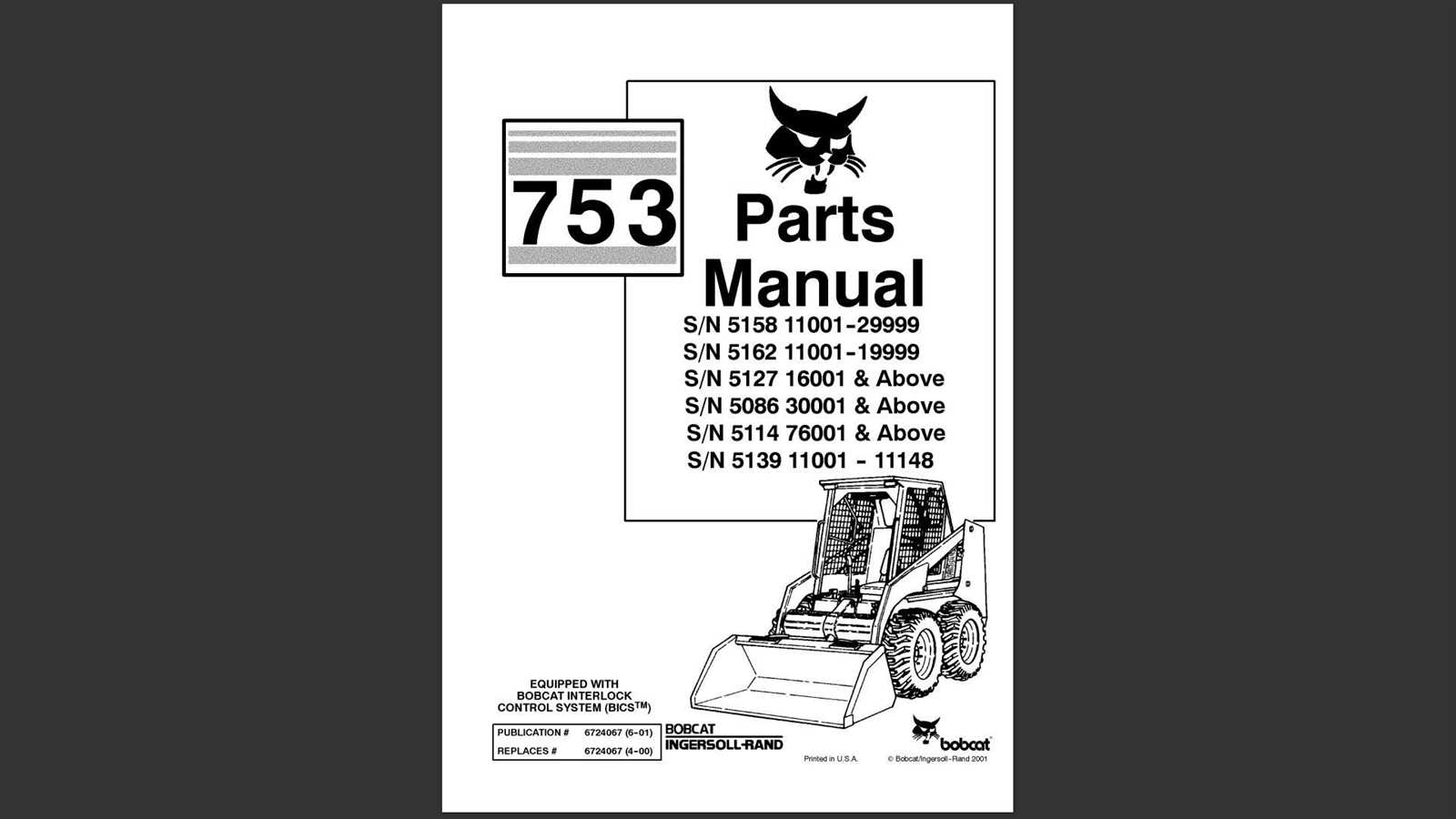 bobcat t770 parts diagram