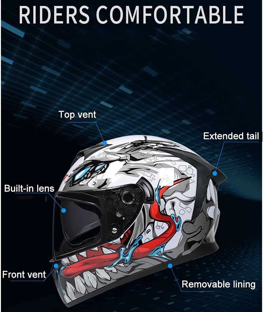 motorcycle helmet parts diagram