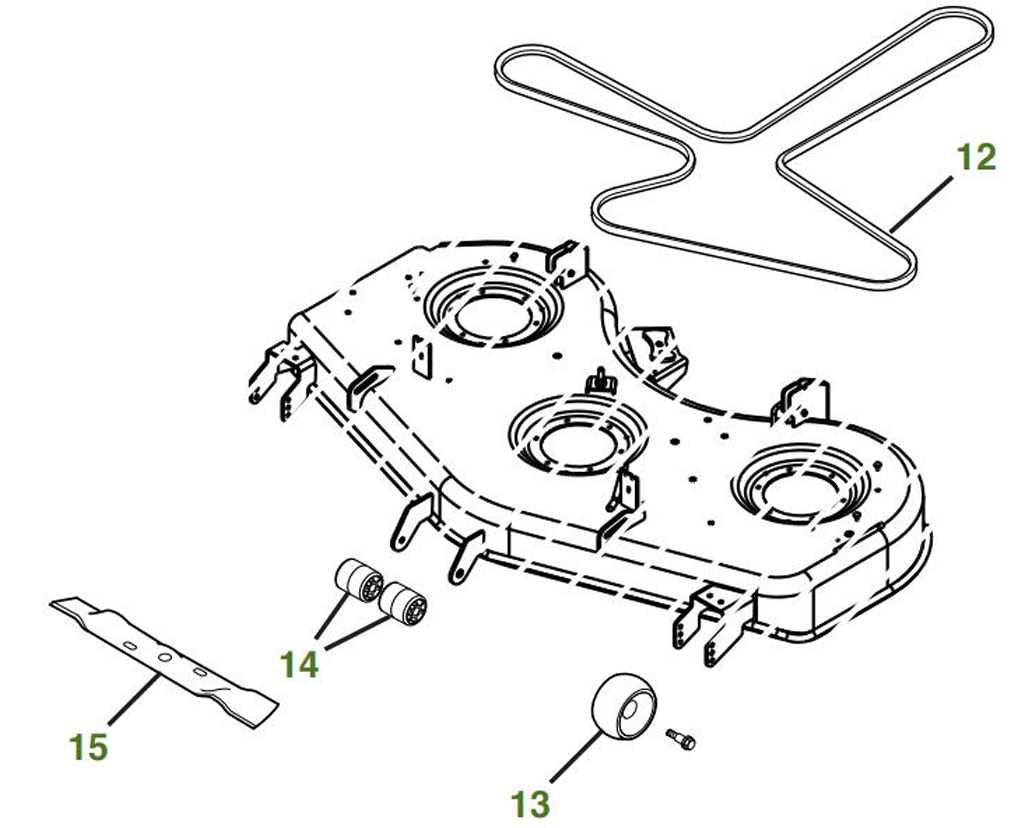 john deere 48c mower parts diagram