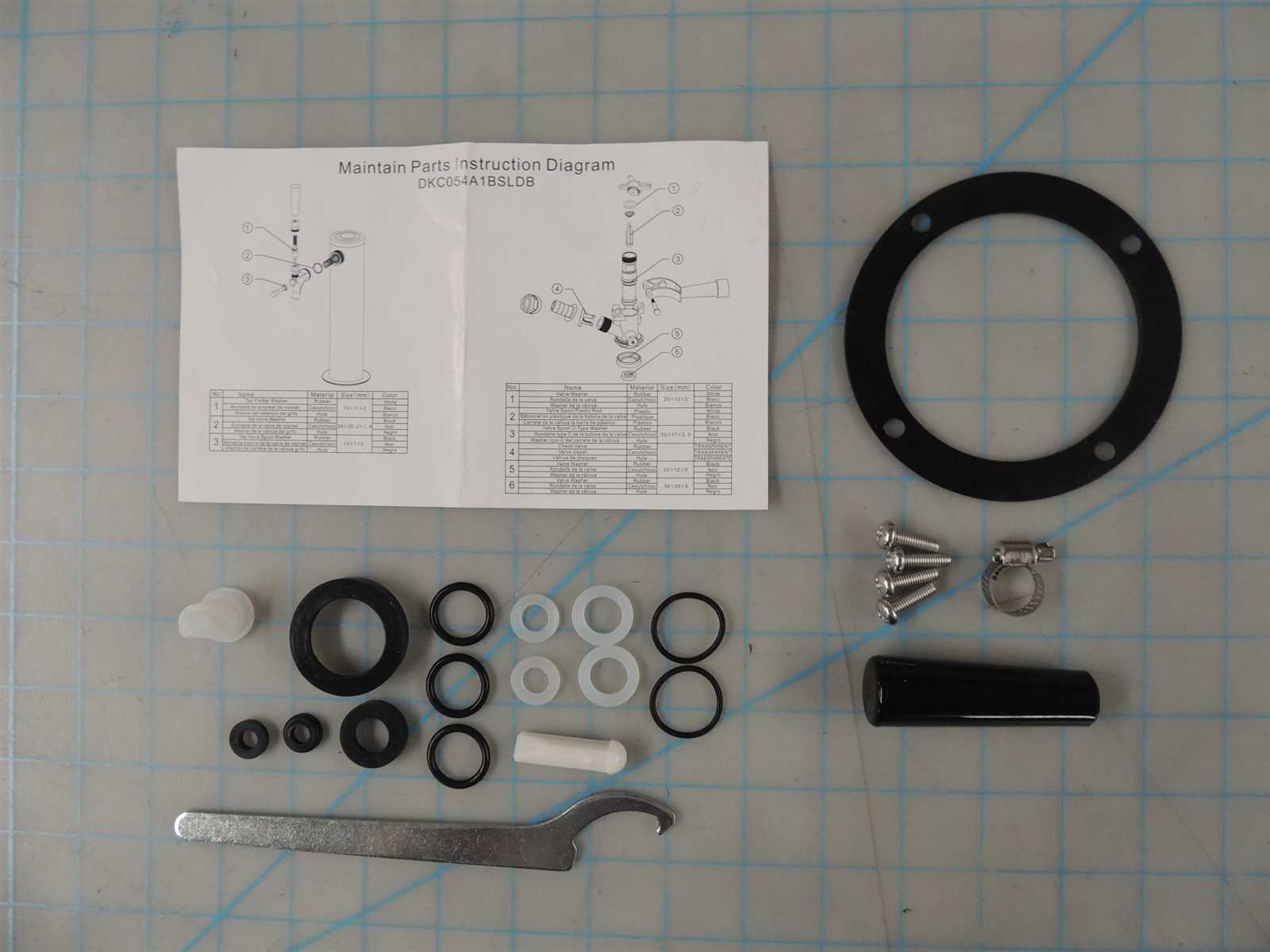 beer tap parts diagram