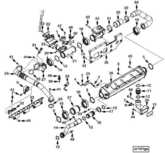 cummins isx15 parts diagram