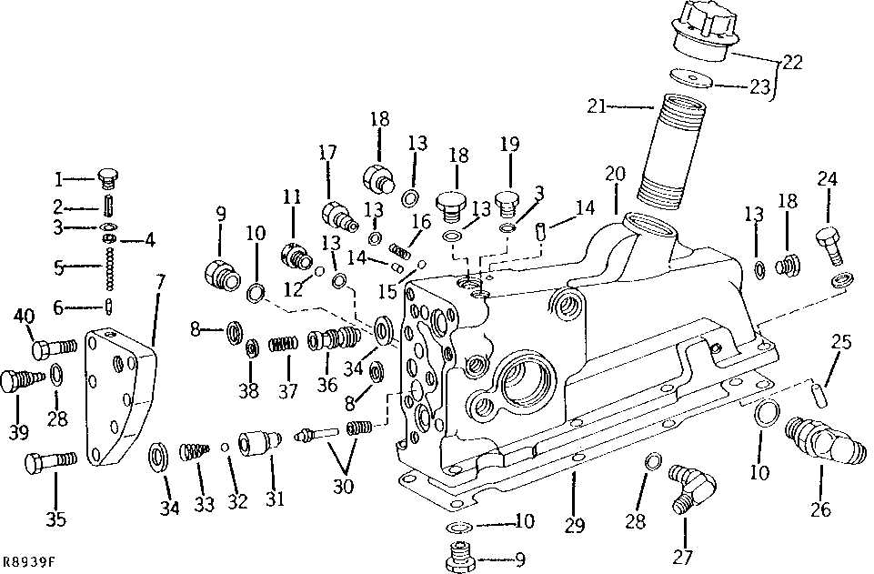 john deere 4020 3 point hitch parts diagram