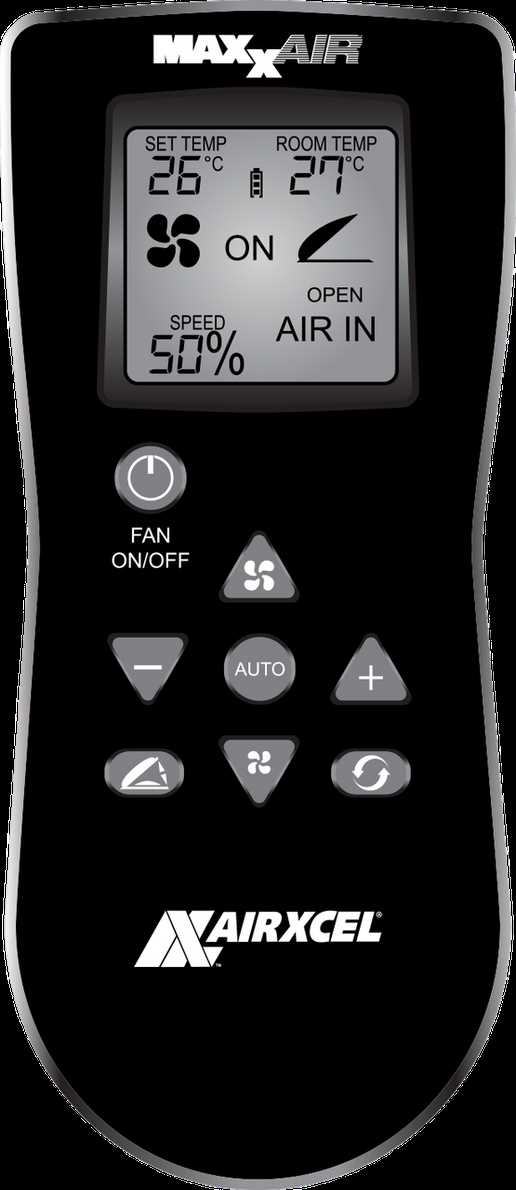 maxxfan parts diagram