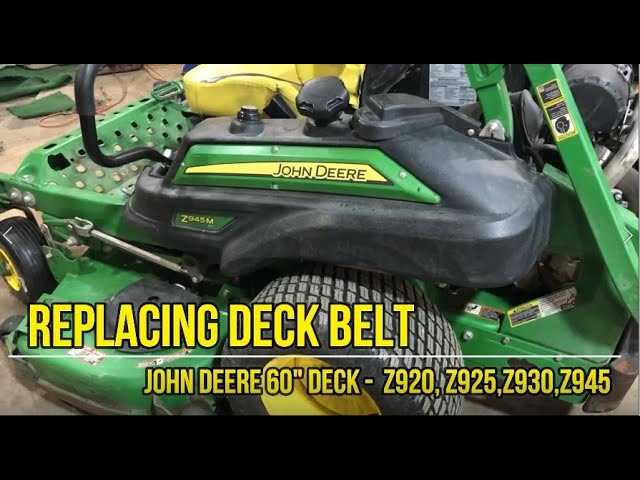 john deere 60 mower deck parts diagram