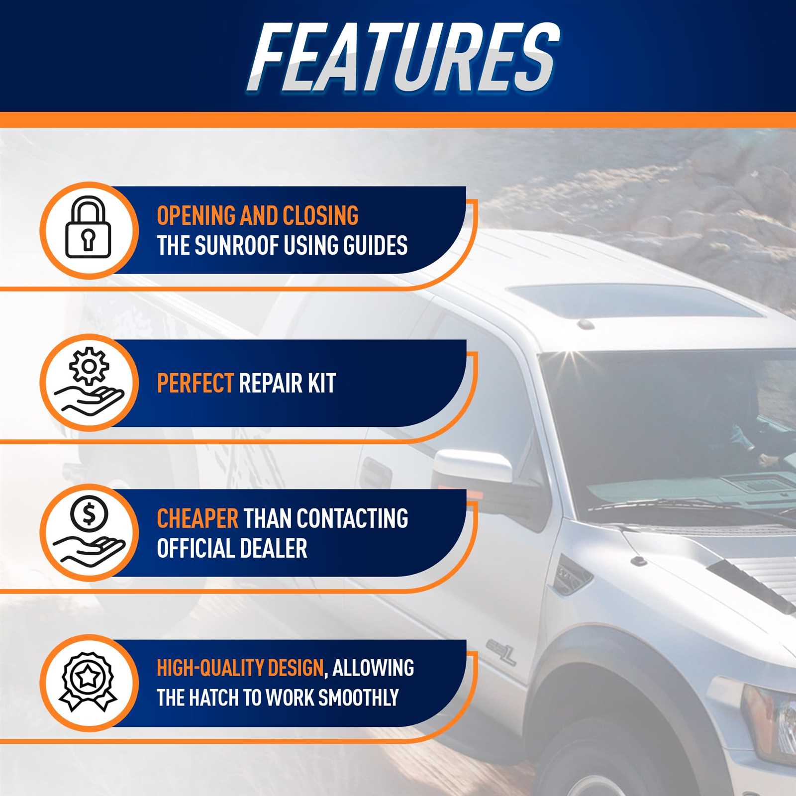 2016 ford f150 sunroof parts diagram