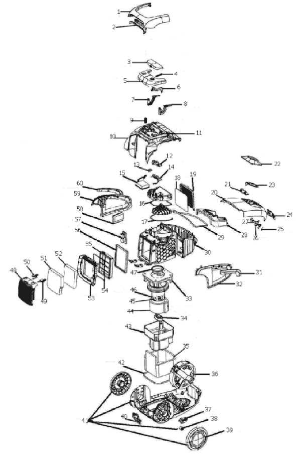 electrolux vacuum parts diagram