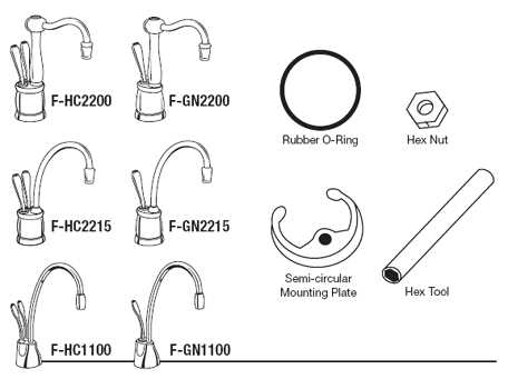 insinkerator hc1100 parts diagram