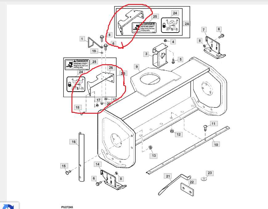 john deere x485 parts diagram