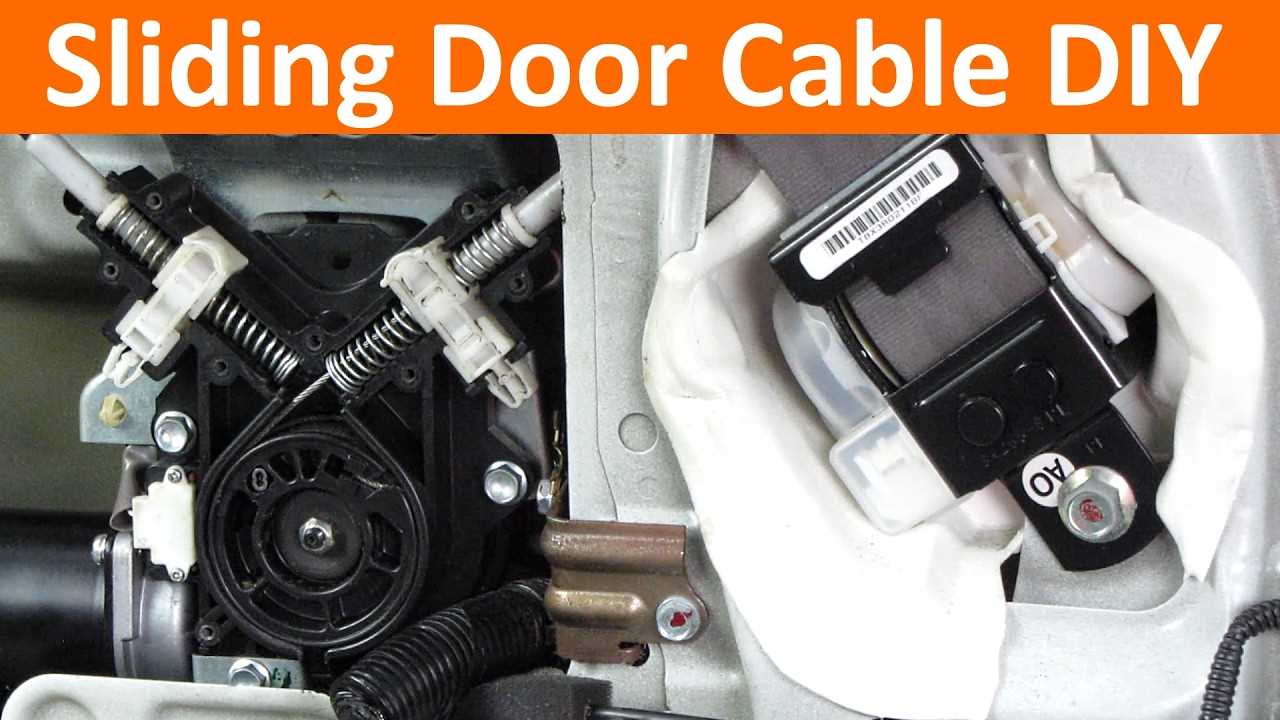 2008 honda odyssey sliding door parts diagram