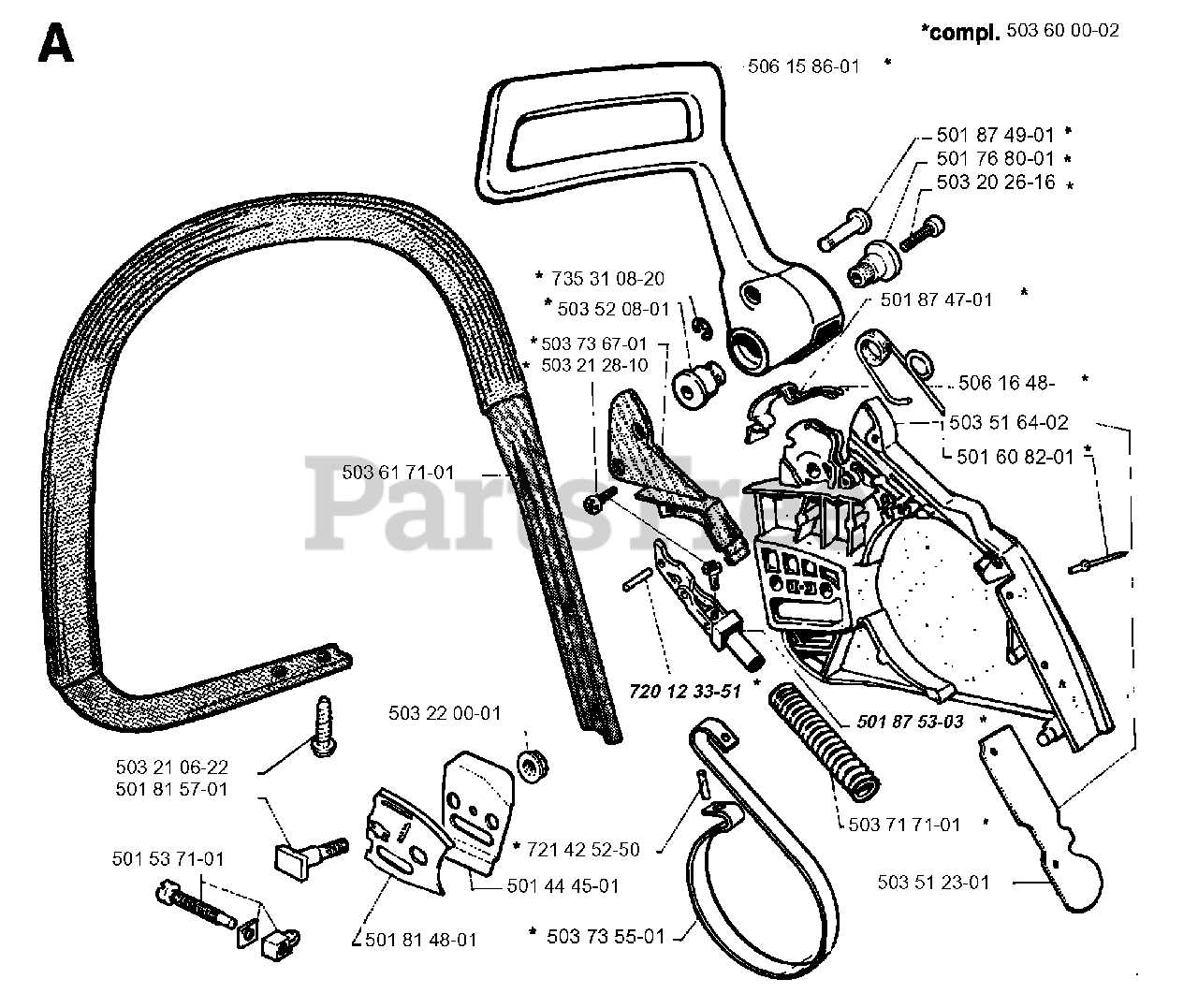 jonsered 455 parts diagram