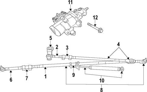 dodge ram 3500 steering parts diagram