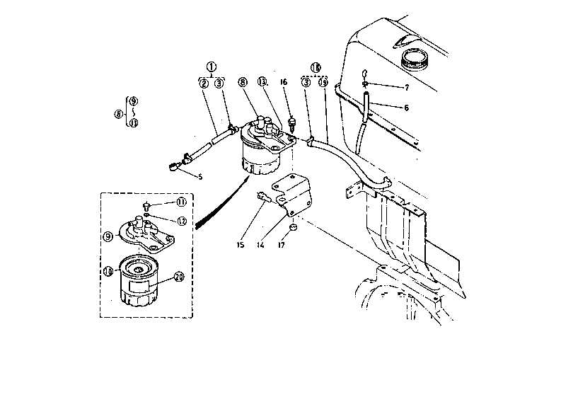 kubota l245dt parts diagram