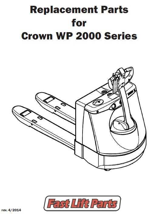 crown pallet jack pth50 parts diagram