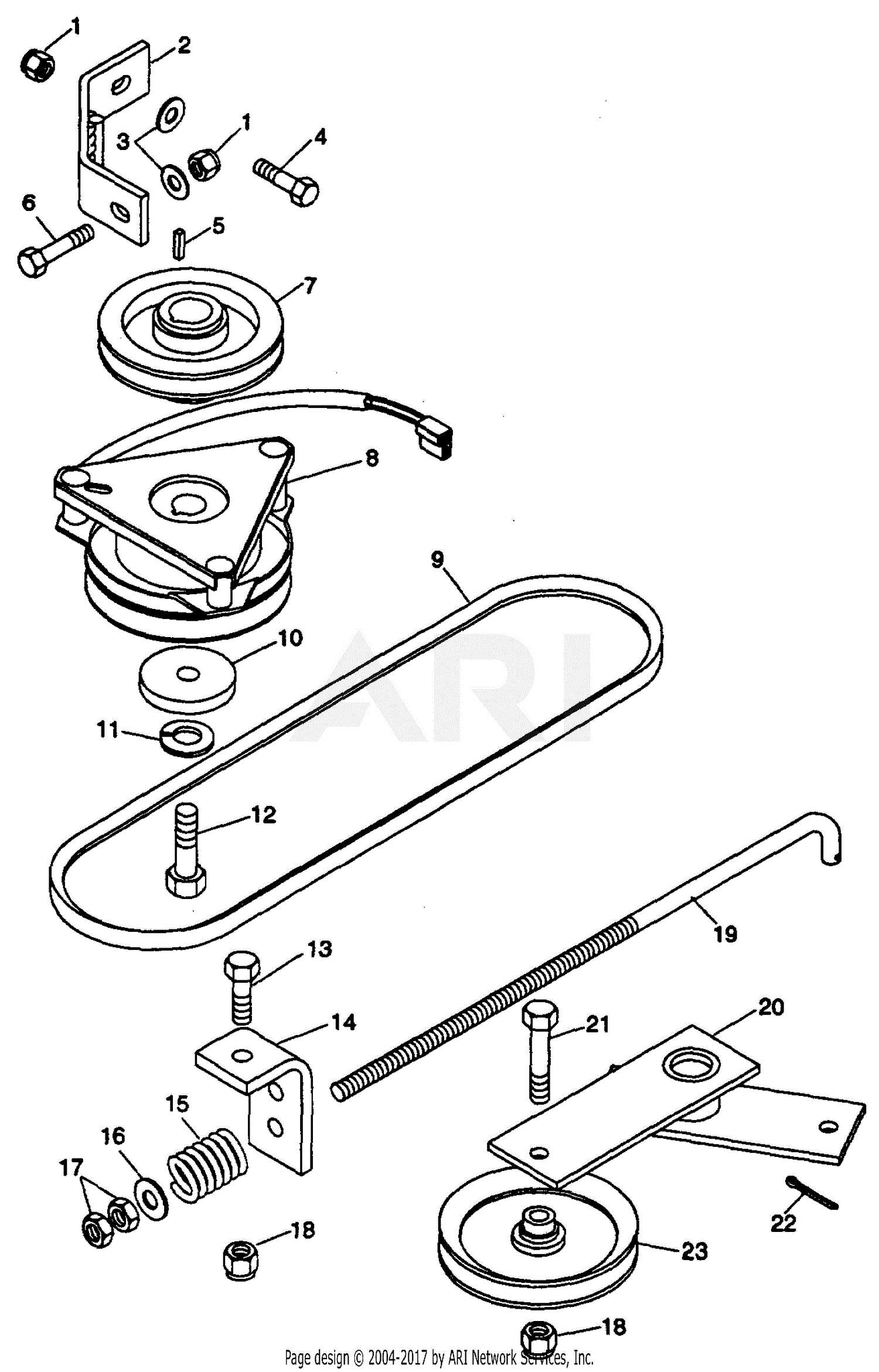 d105 john deere parts diagram