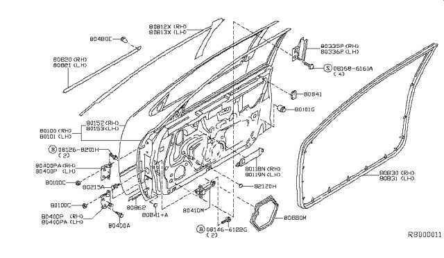 2006 nissan altima parts diagram