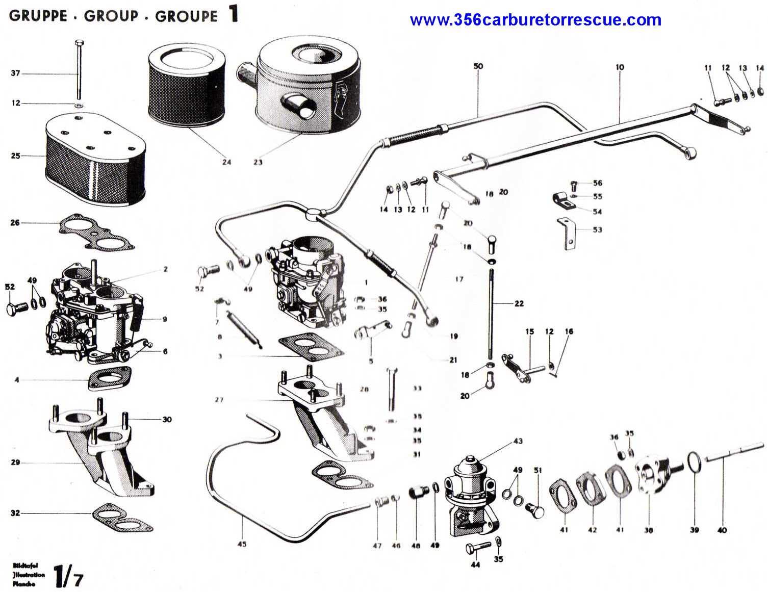 lectron carb parts diagram