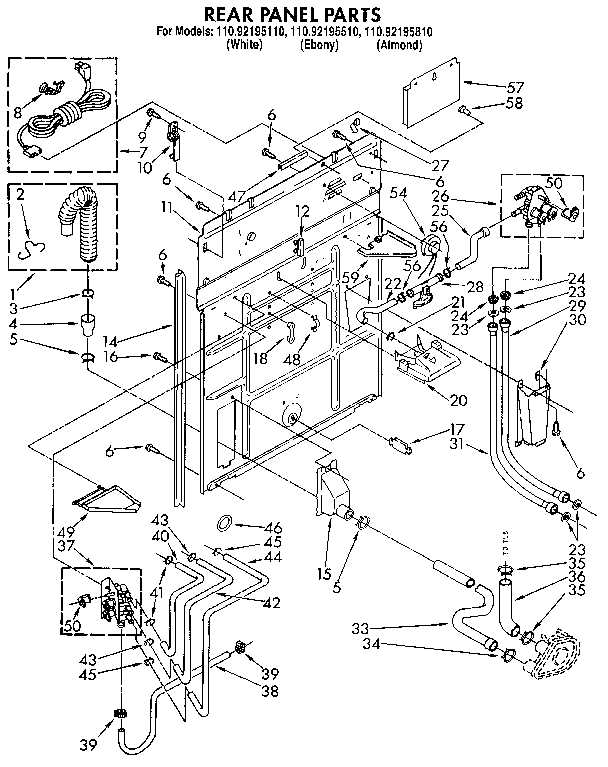 kenmore 70 series dryer parts diagram