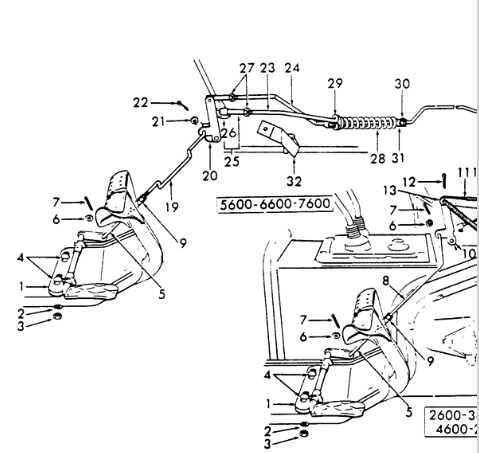 ford 5000 parts diagram