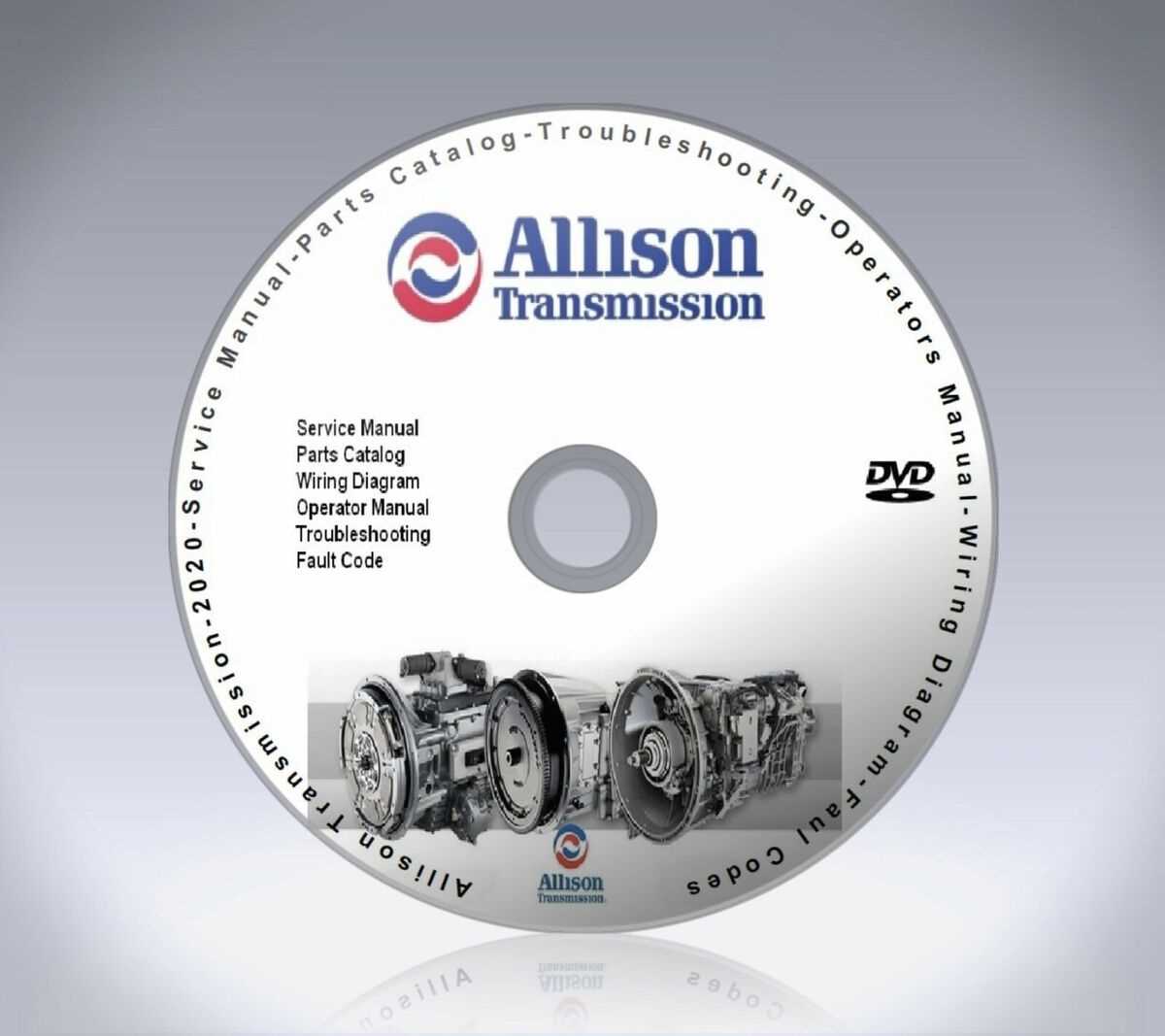 allison transmission parts diagram