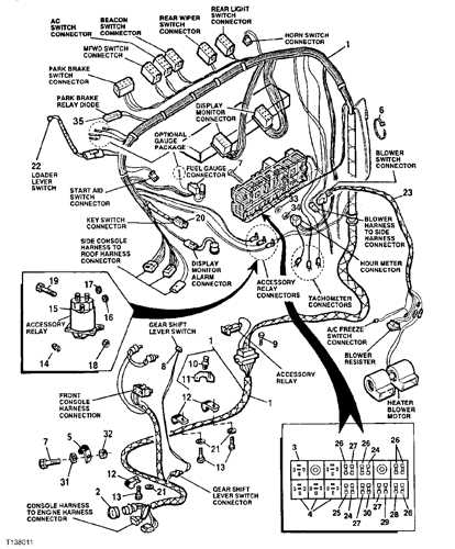 john deere 310e parts diagram