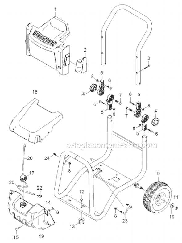 karcher 3000 psi pressure washer parts diagram