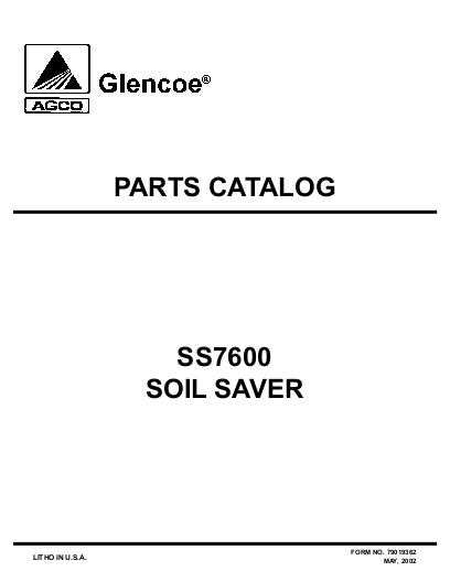 glencoe chisel plow parts diagram