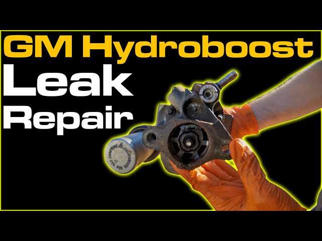 gm hydroboost parts diagram