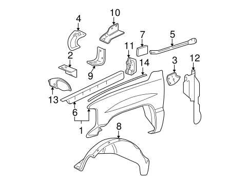 gmc parts diagram