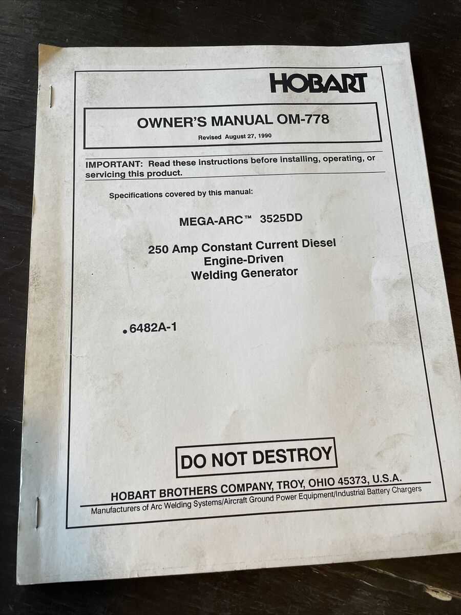 hobart 210 mvp parts diagram