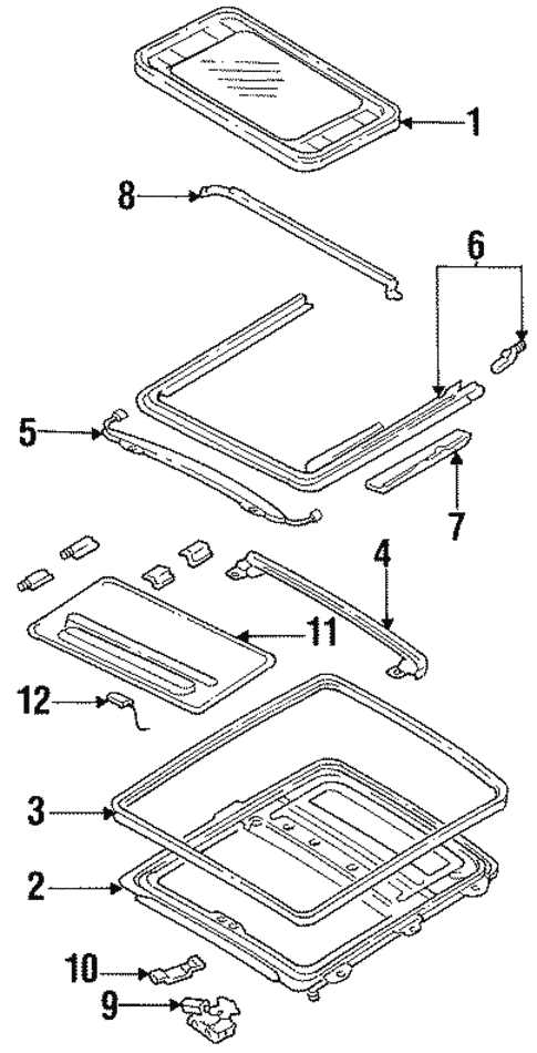 nissan oem parts diagram