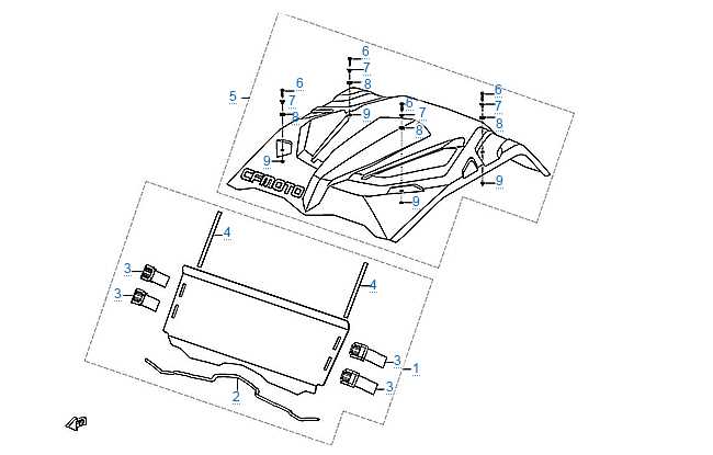 cfmoto cforce 600 parts diagram