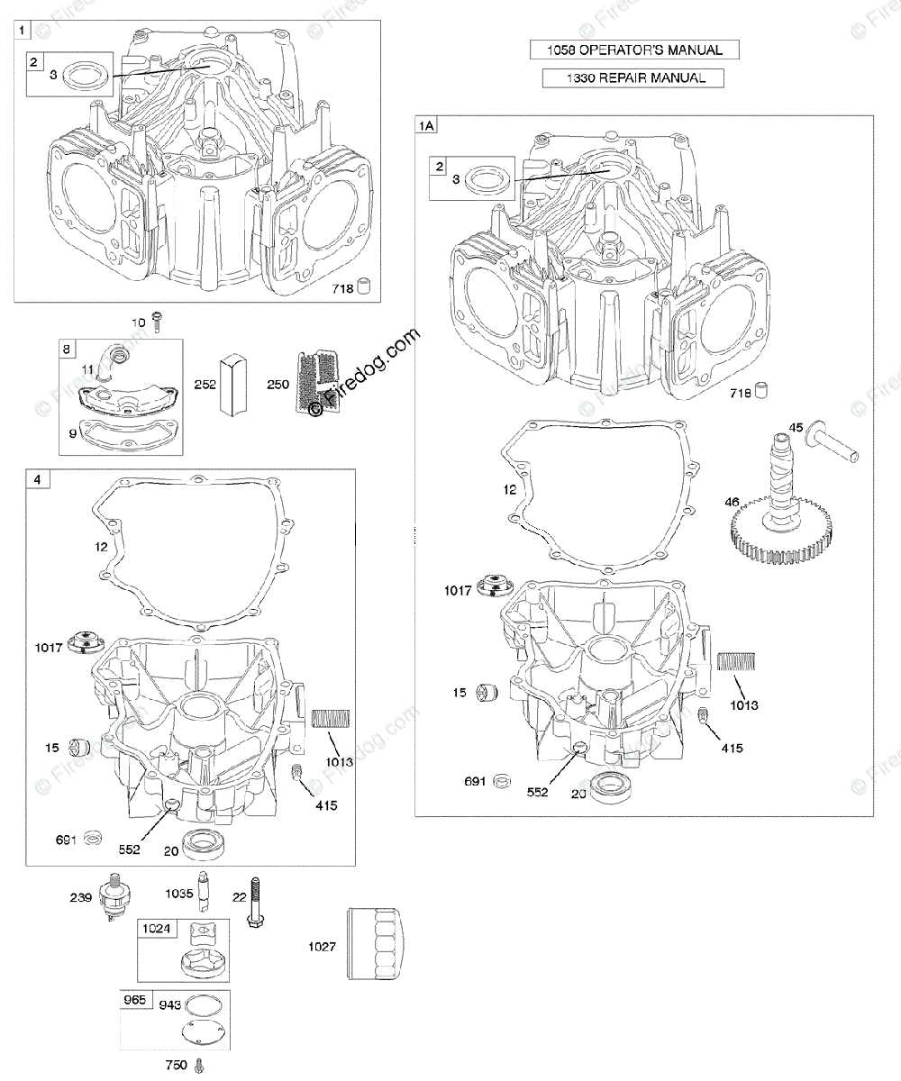 briggs stratton engine parts diagram