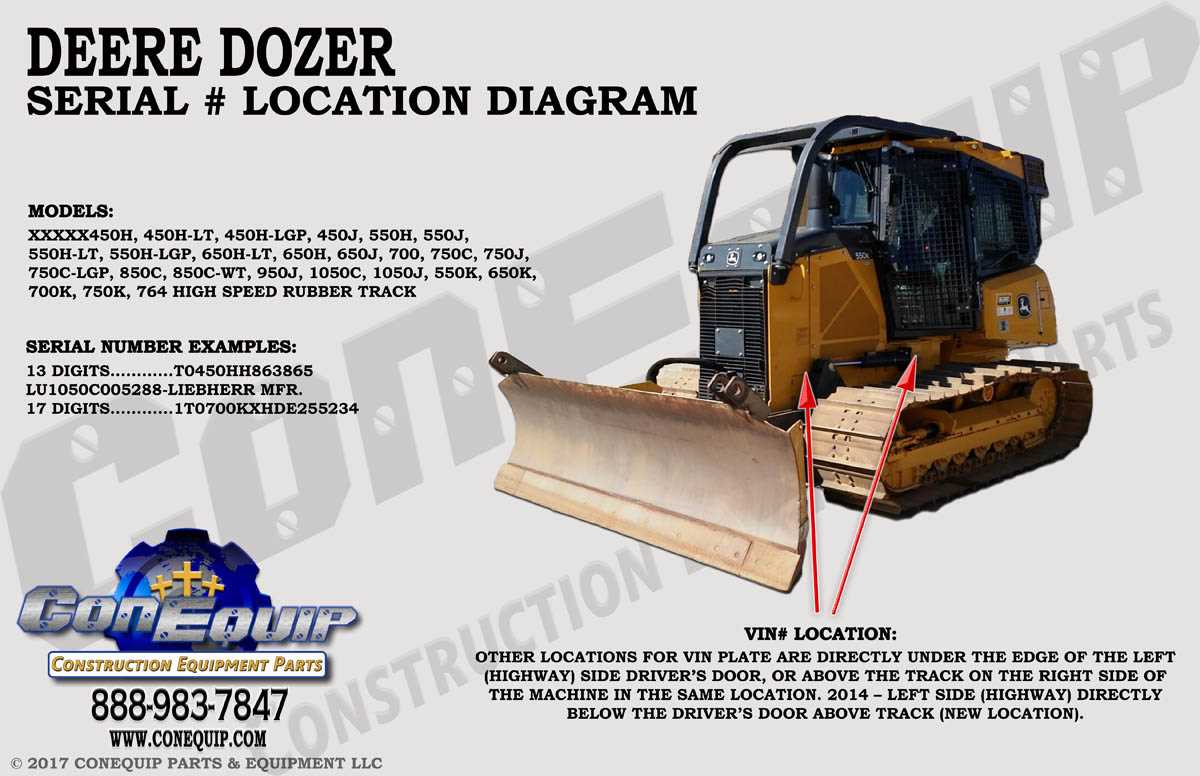 john deere 450j parts diagram