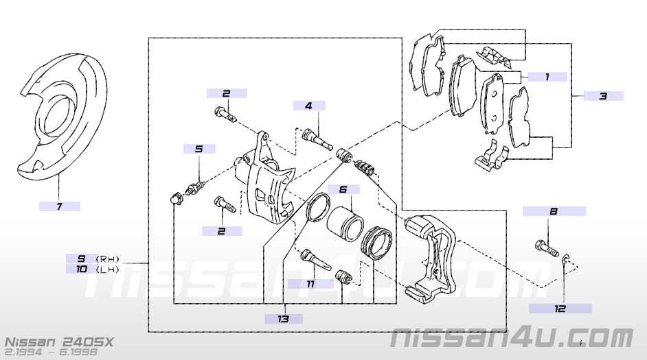 nissan parts diagram