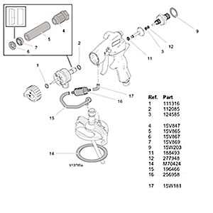 graco airless spray gun parts diagram