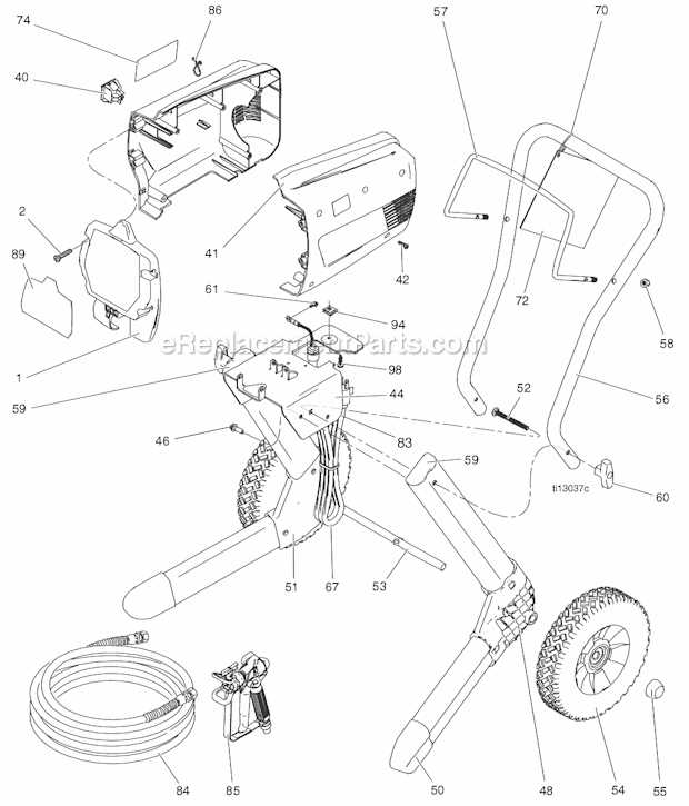 graco magnum xr7 parts diagram