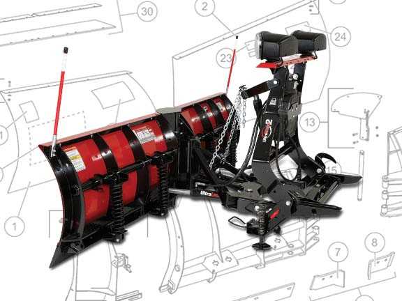 blizzard snow plow parts diagram