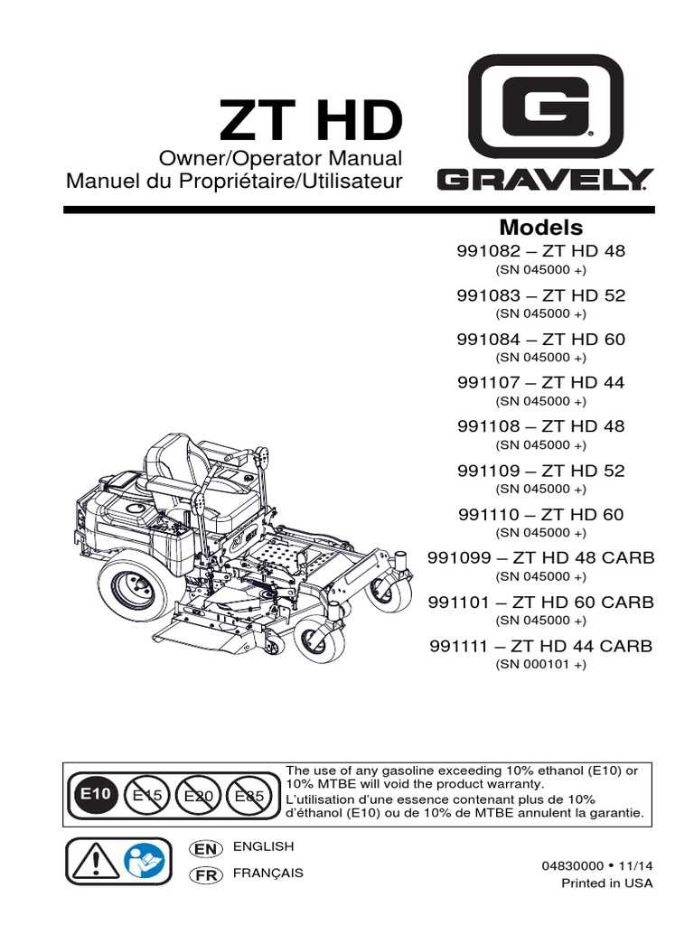 gravely 260z parts diagram