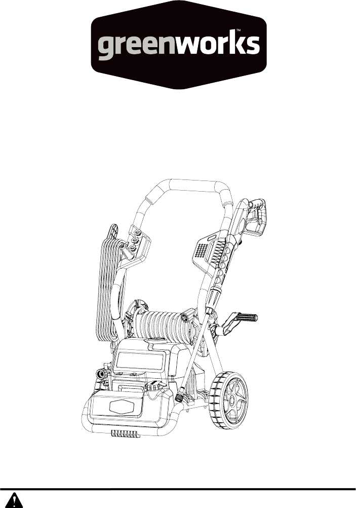 greenworks pressure washer parts diagram