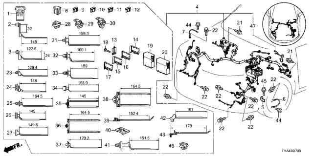 2022 acura mdx parts diagram