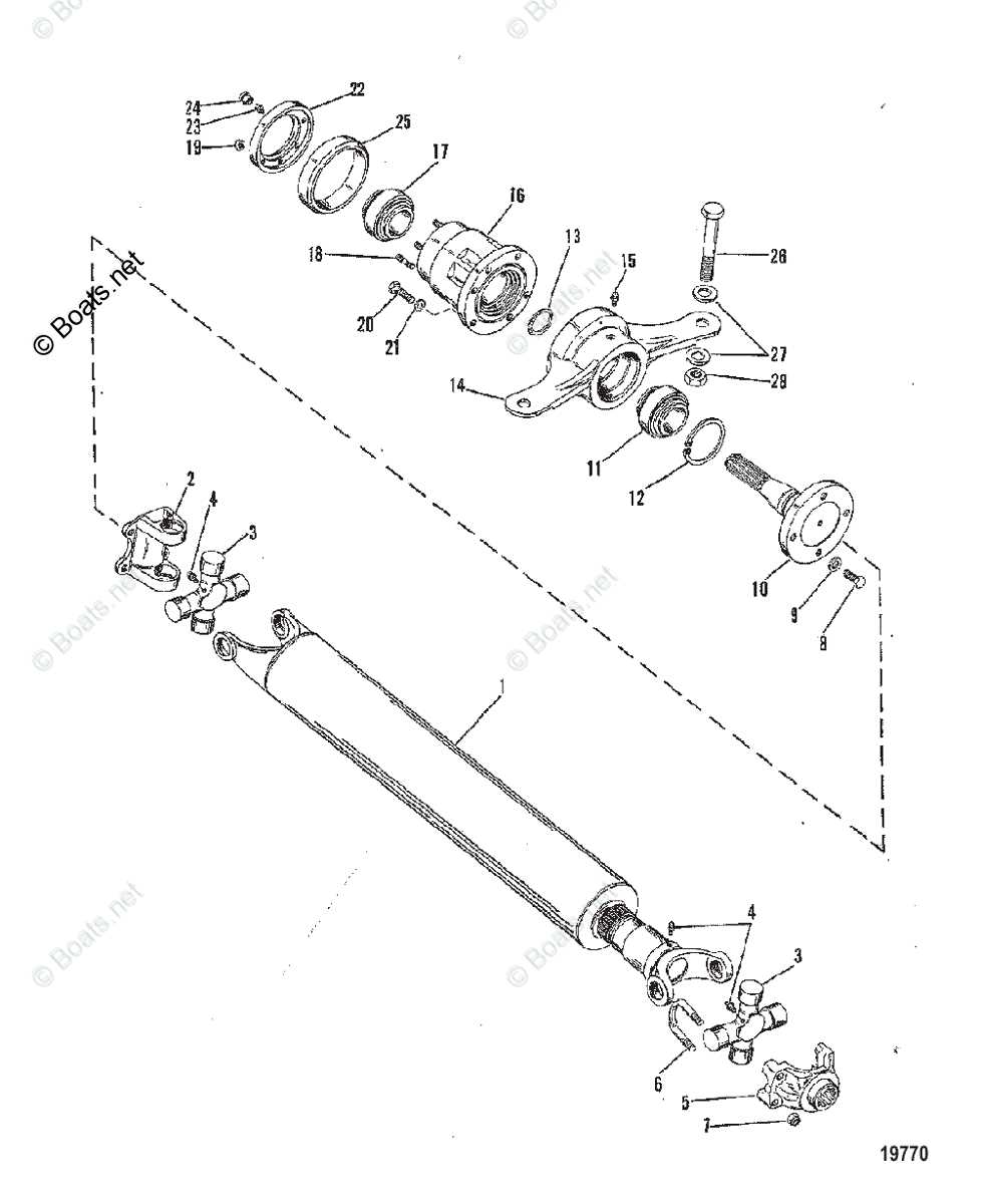 mercruiser sterndrive parts diagram