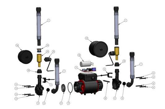 grundfos pump parts diagram