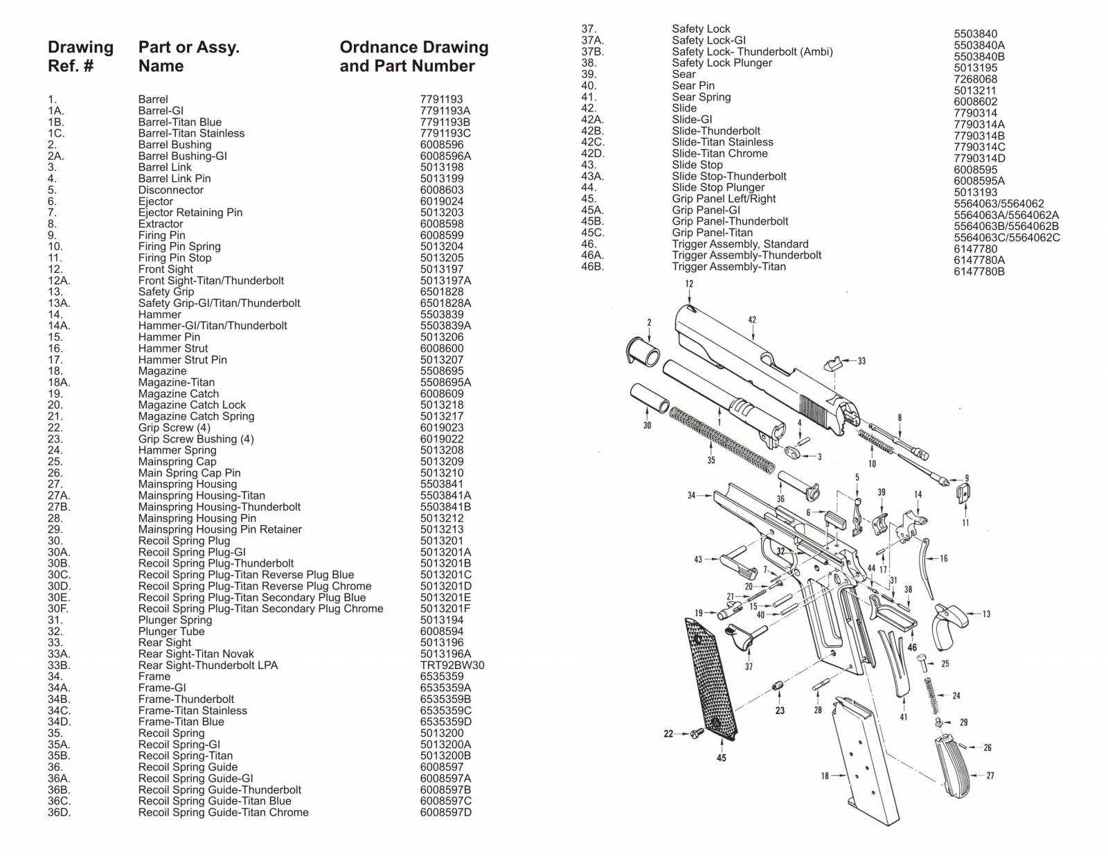 gsg 16 parts diagram