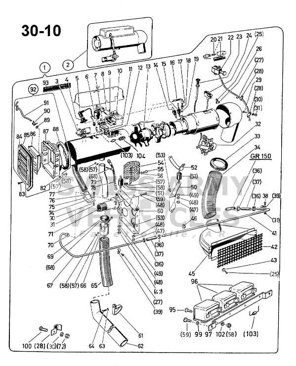 hilti te 25 parts diagram